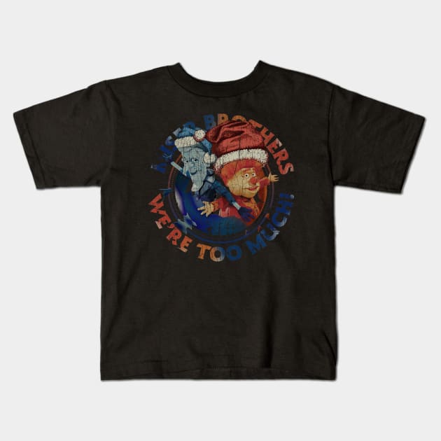 HEAT MISER BROTHERS VINTAGE Kids T-Shirt by kakeanbacot